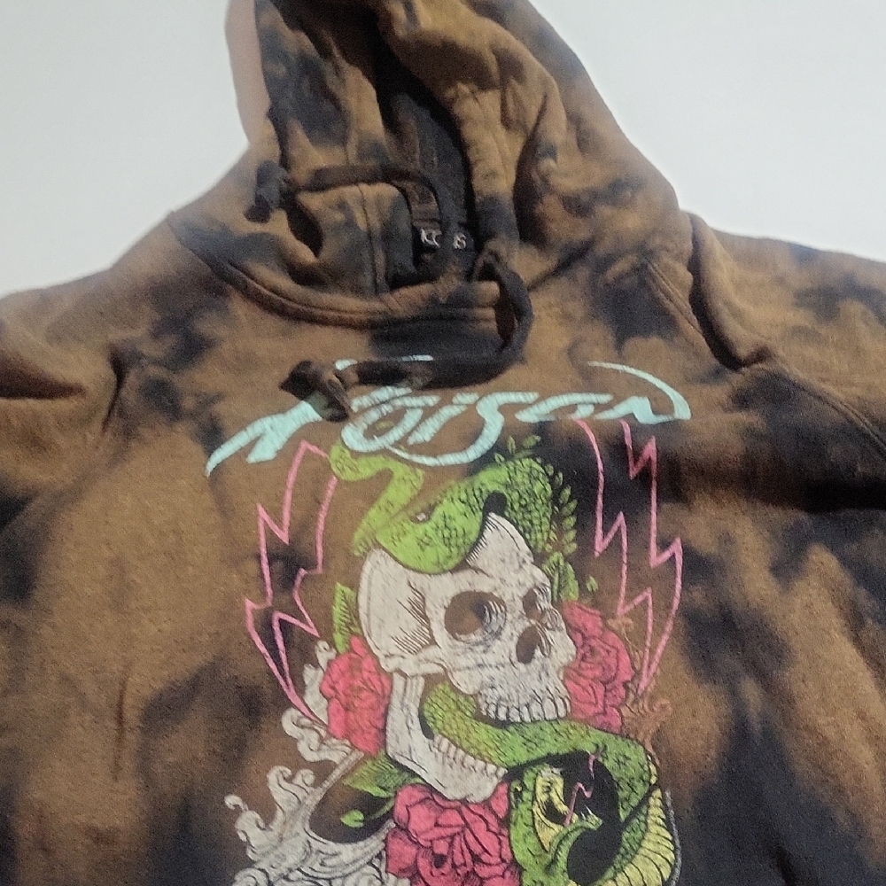 Brown Graphic Hoodie
